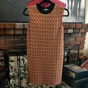 Zara midi sleeveless dress